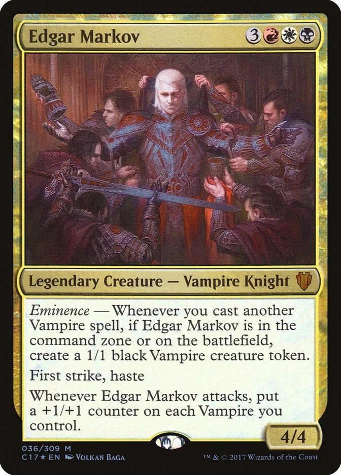 Edgar Markov (Commander 2017) - Magic: The Gathering in TCG Land