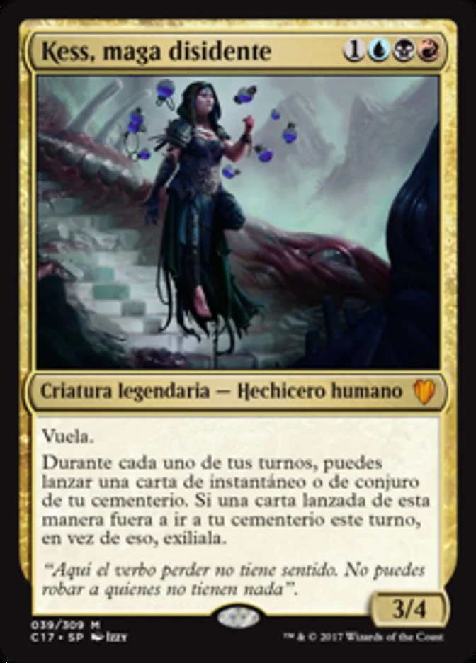 Kess, maga disidente (Commander 2017) - Magic: The Gathering in TCG Land