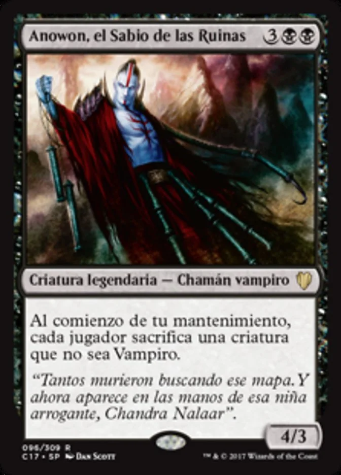 Anowon, el Sabio de las Ruinas (Commander 2017) - Magic: The Gathering in TCG Land