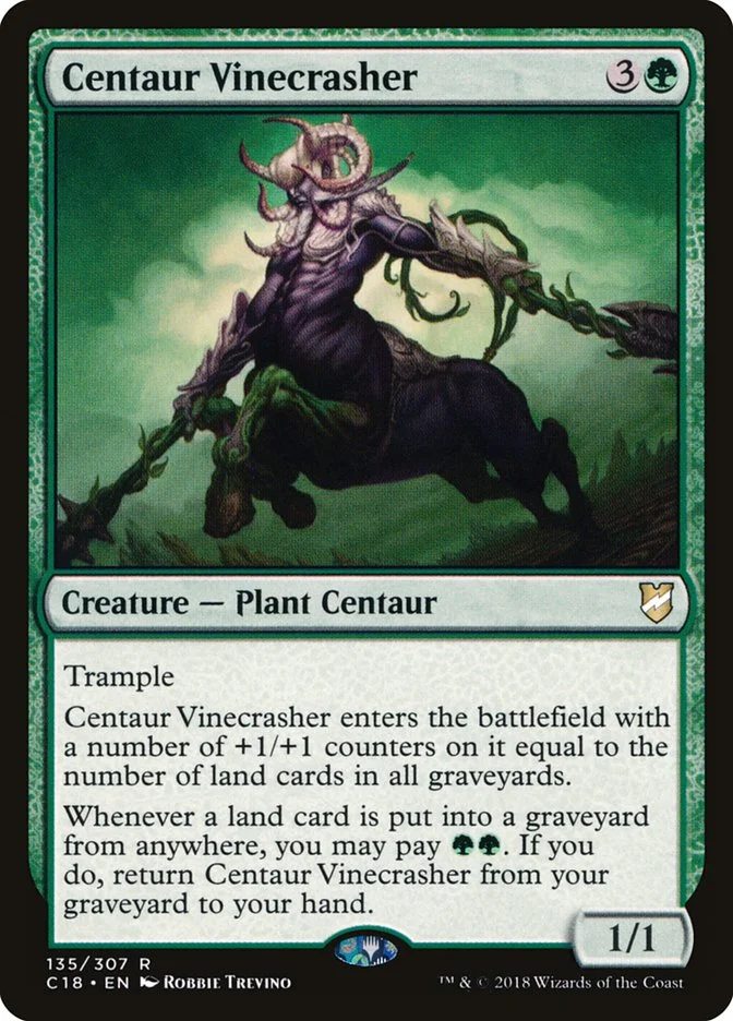 Centaur Vinecrasher (Commander 2018) - Magic: The Gathering in TCG Land