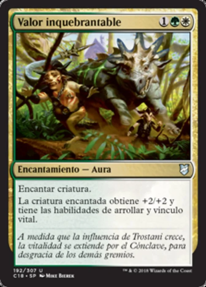 Valor inquebrantable (Commander 2018) - Magic: The Gathering in TCG Land