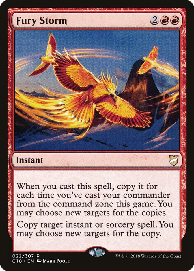 Fury Storm (Commander 2018) - Magic: The Gathering in TCG Land