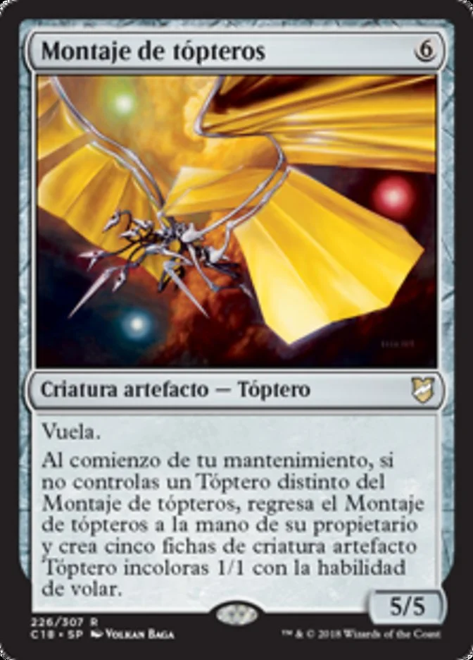 Montaje de tópteros (Commander 2018) - Magic: The Gathering in TCG Land