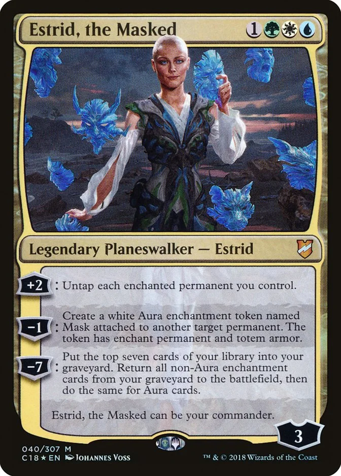 Estrid, the Masked (Commander 2018) - Magic: The Gathering in TCG Land