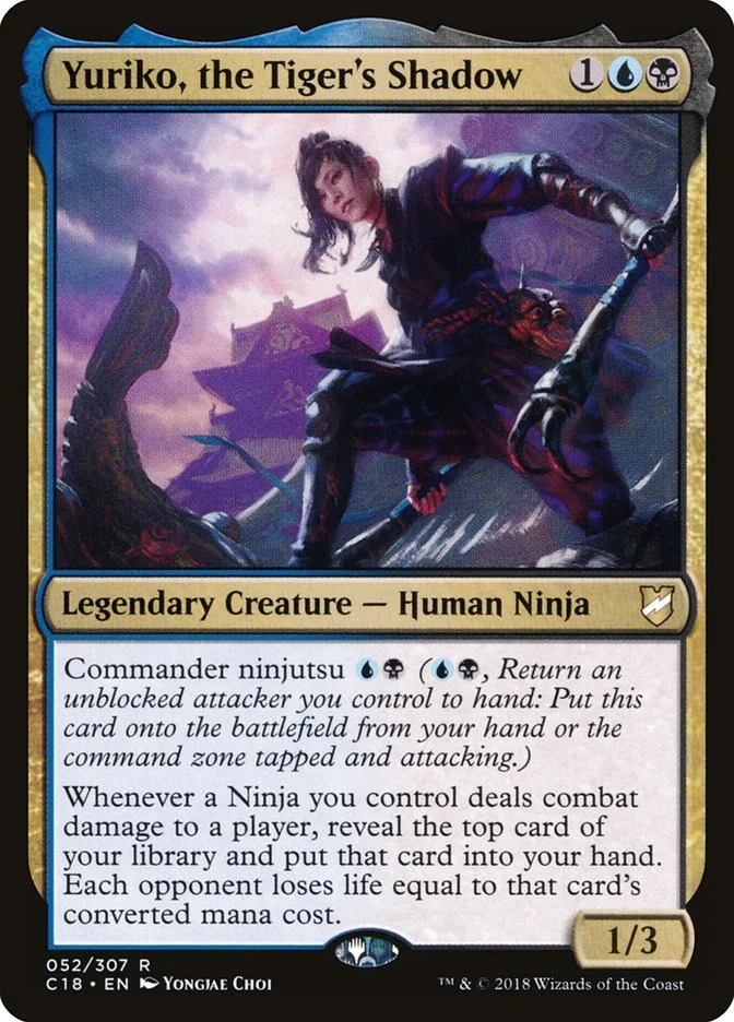 Yuriko, the Tiger's Shadow (Commander 2018) - Magic: The Gathering in TCG Land