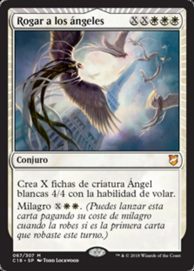 Rogar a los ángeles (Commander 2018) - Magic: The Gathering in TCG Land