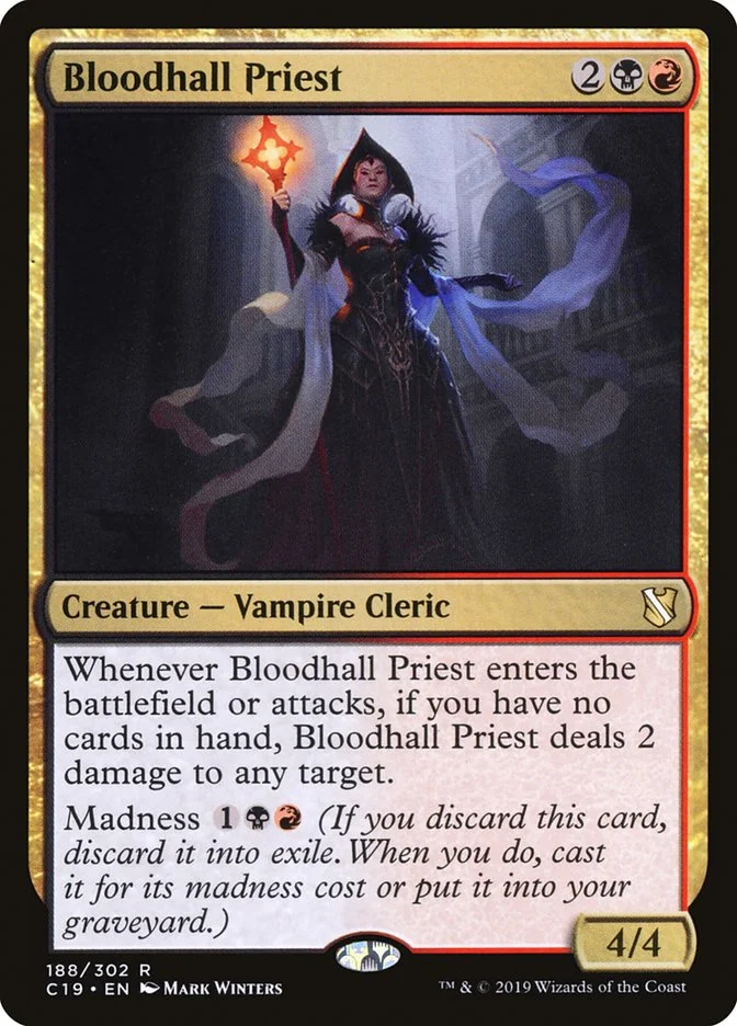Bloodhall Priest (Commander 2019) - Magic: The Gathering in TCG Land