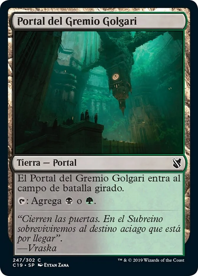 Portal del Gremio Golgari (Commander 2019) - Magic: The Gathering in TCG Land