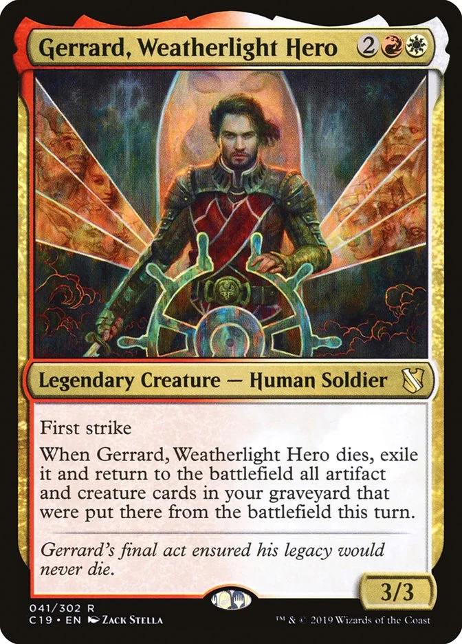 Gerrard, Weatherlight Hero (Commander 2019) - Magic: The Gathering in TCG Land