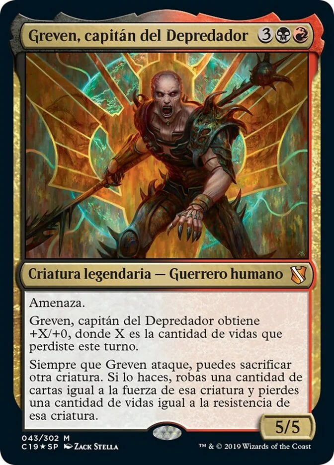 Greven, capitán del Depredador (Commander 2019) - Magic: The Gathering in TCG Land