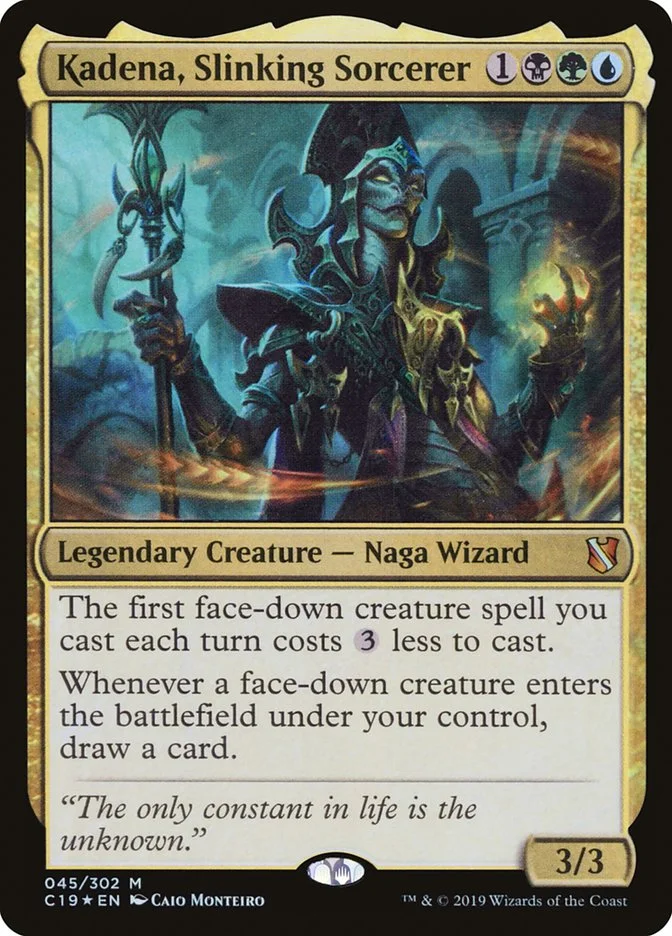 Kadena, Slinking Sorcerer (Commander 2019) - Magic: The Gathering in TCG Land