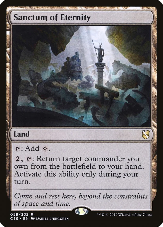 Sanctum of Eternity (Commander 2019) - Magic: The Gathering in TCG Land