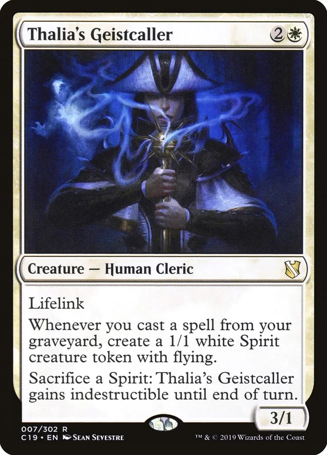 Thalia's Geistcaller (Commander 2019) - Magic: The Gathering in TCG Land