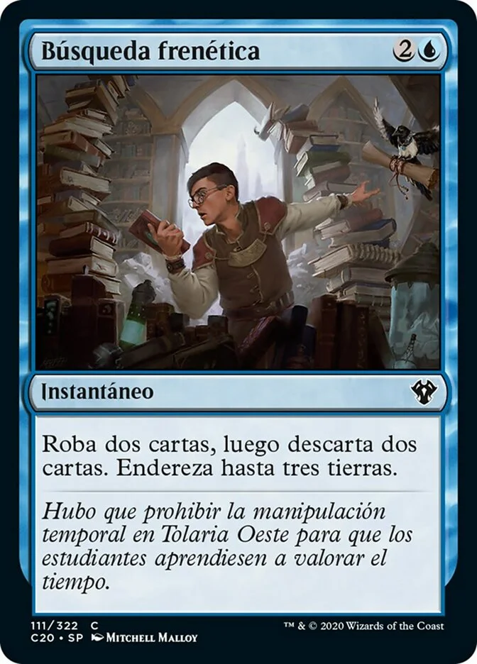 Búsqueda frenética (Commander 2020) - Magic: The Gathering in TCG Land