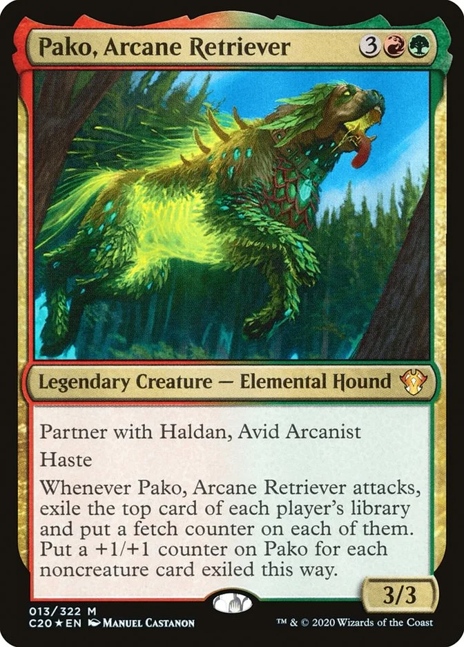 Pako, Arcane Retriever (Commander 2020) - Magic: The Gathering in TCG Land