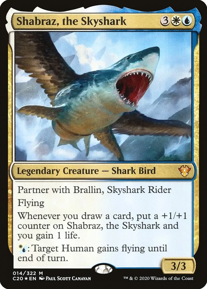 Shabraz, the Skyshark (Commander 2020) - Magic: The Gathering in TCG Land
