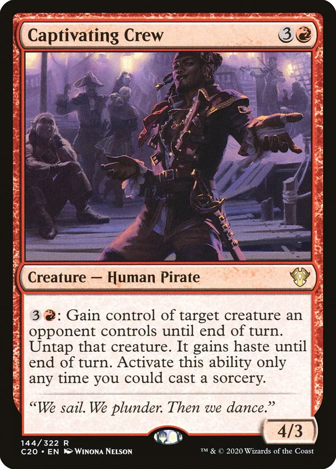 Captivating Crew (Commander 2020) - Magic: The Gathering in TCG Land