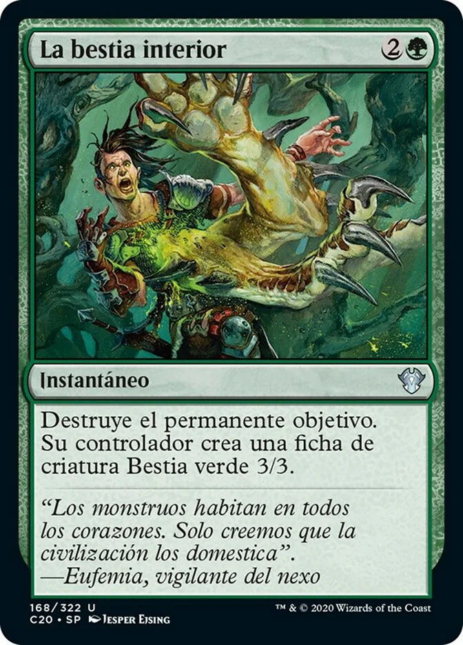 La bestia interior (Commander 2020) - Magic: The Gathering in TCG Land