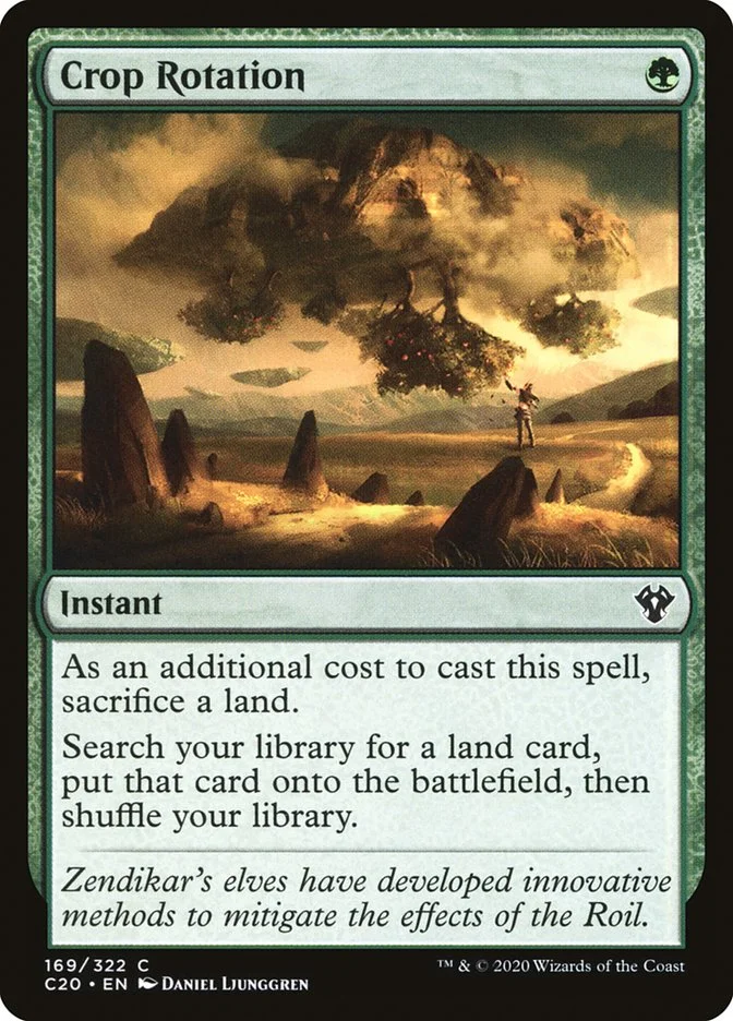 Crop Rotation (Commander 2020) - Magic: The Gathering in TCG Land