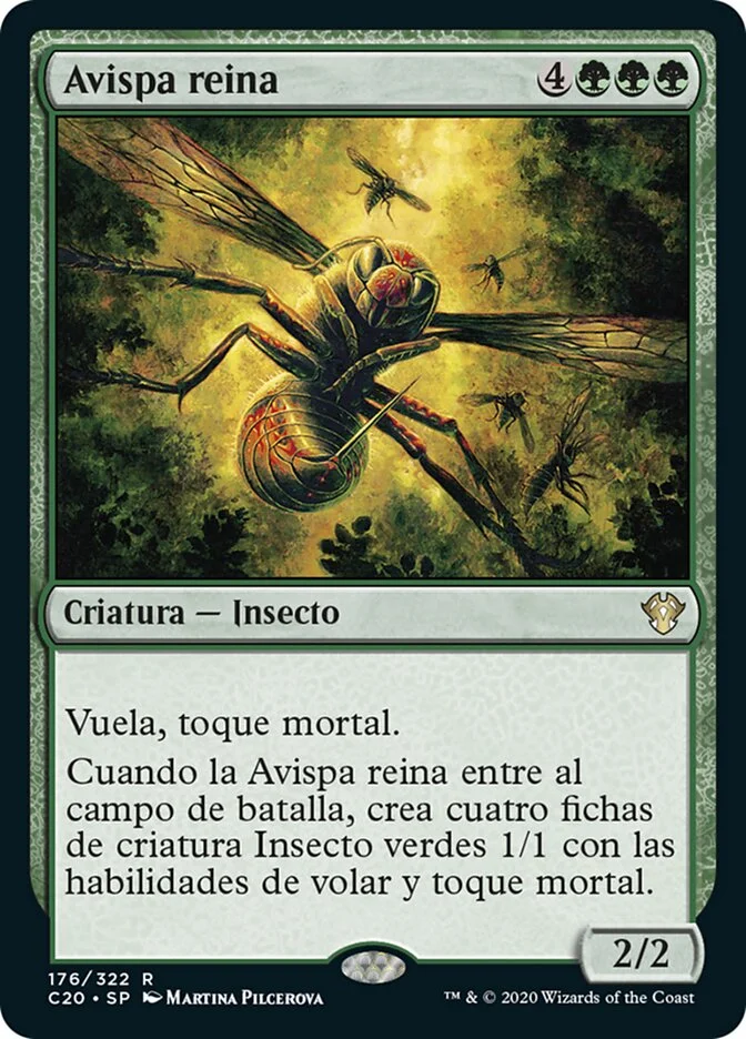 Avispa reina (Commander 2020) - Magic: The Gathering in TCG Land México