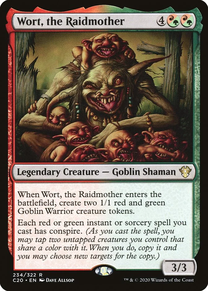 Wort, the Raidmother (Commander 2020) - Magic: The Gathering in TCG Land