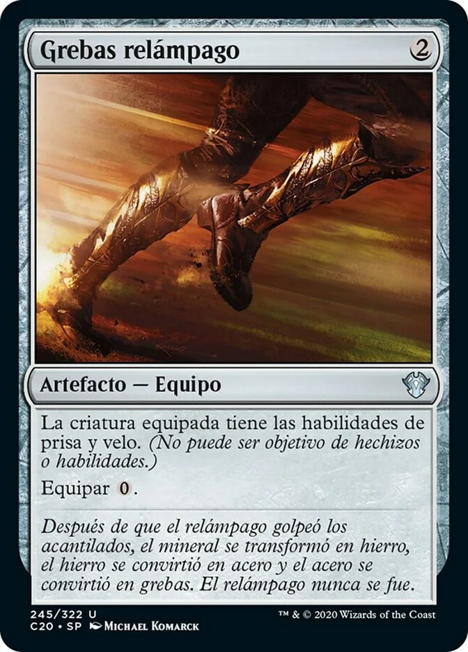 Grebas relámpago (Commander 2020) - Magic: The Gathering in TCG Land