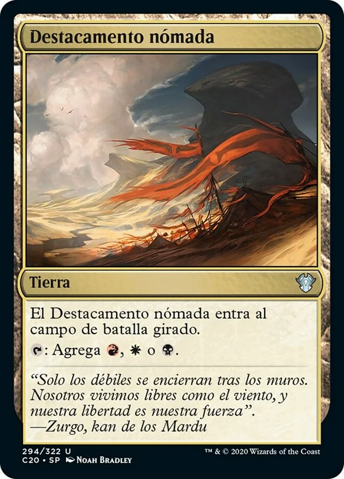 Destacamento nómada (Commander 2020) - Magic: The Gathering in TCG Land
