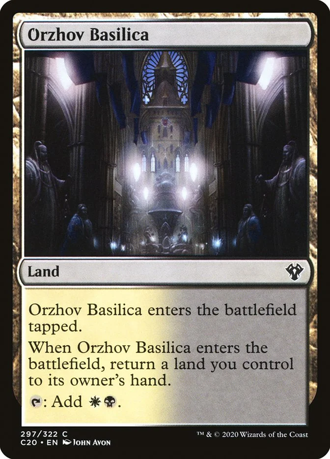 Orzhov Basilica (Commander 2020) - Magic: The Gathering in TCG Land