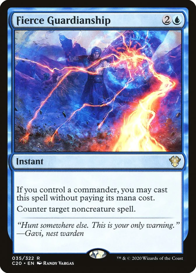 Fierce Guardianship (Commander 2020) - Magic: The Gathering in TCG Land