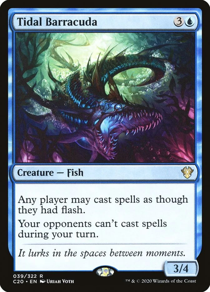Tidal Barracuda (Commander 2020) - Magic: The Gathering in TCG Land