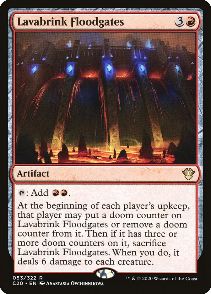 Lavabrink Floodgates (Commander 2020) - Magic: The Gathering in TCG Land