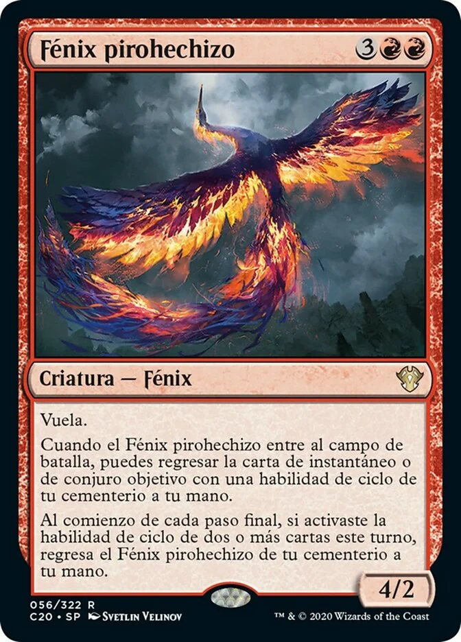 Fénix pirohechizo (Commander 2020) - Magic: The Gathering in TCG Land México