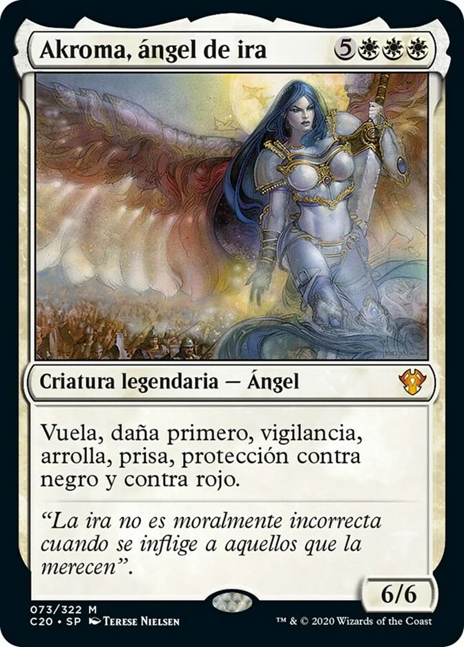 Akroma, ángel de ira (Commander 2020) - Magic: The Gathering in TCG Land