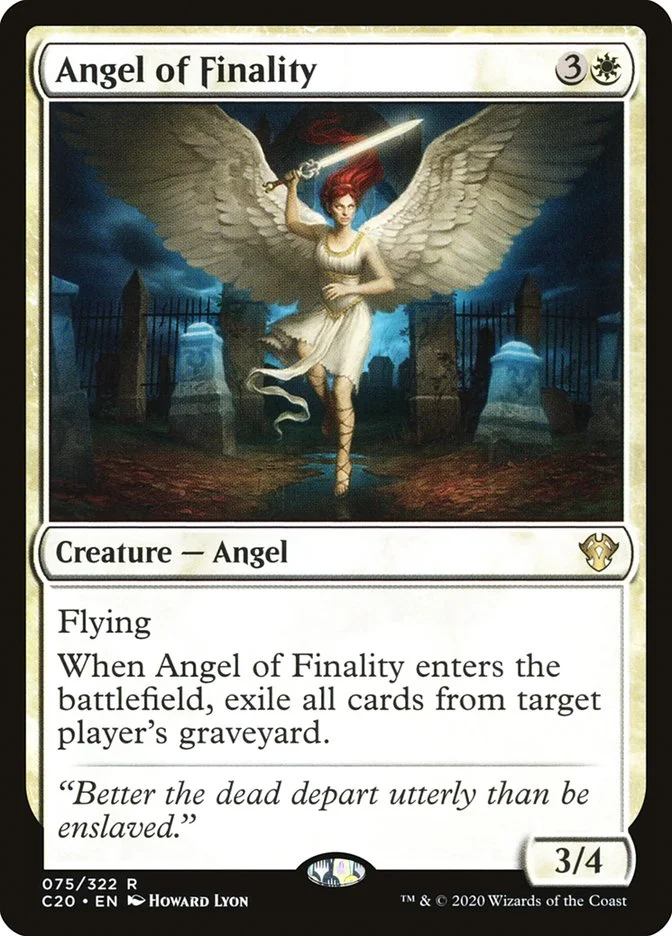 Angel of Finality (Commander 2020) - Magic: The Gathering in TCG Land México