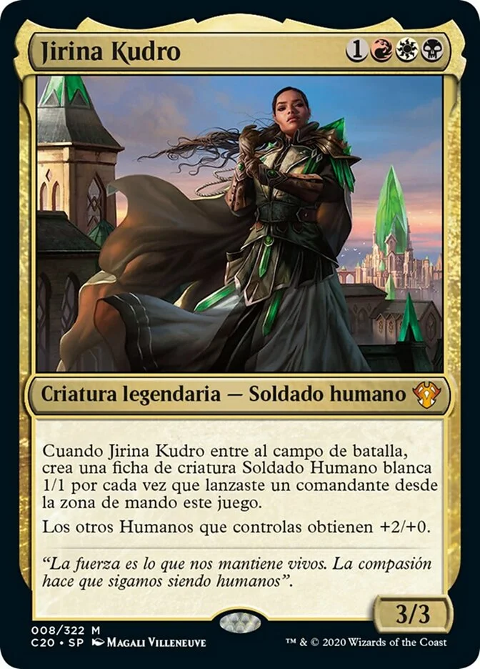Jirina Kudro (Commander 2020) - Magic: The Gathering in TCG Land México