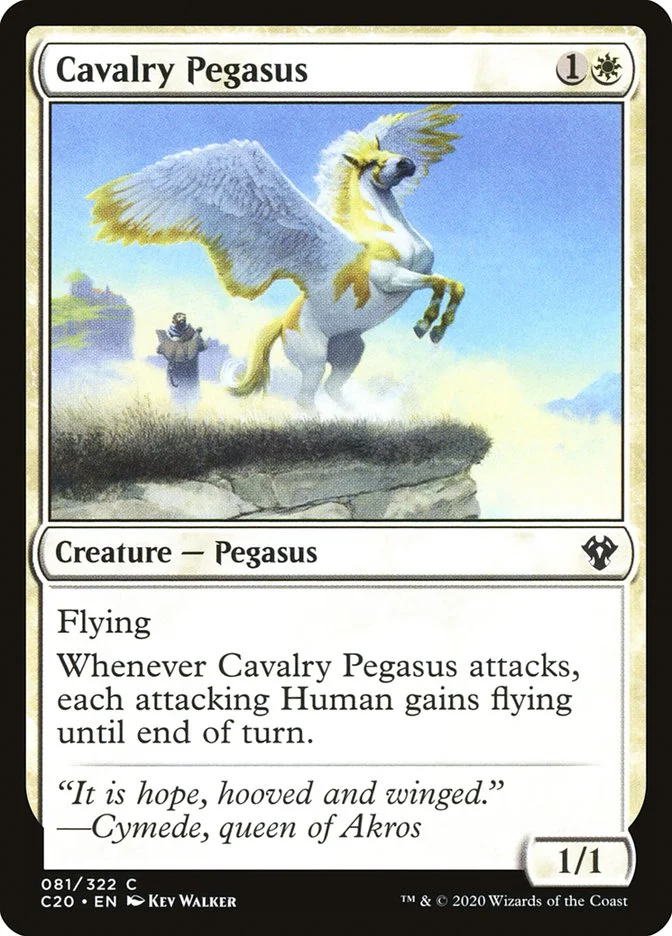 Cavalry Pegasus (Commander 2020) - Magic: The Gathering in TCG Land México