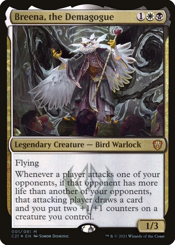 Breena, the Demagogue (Commander 2021) - Magic: The Gathering in TCG Land