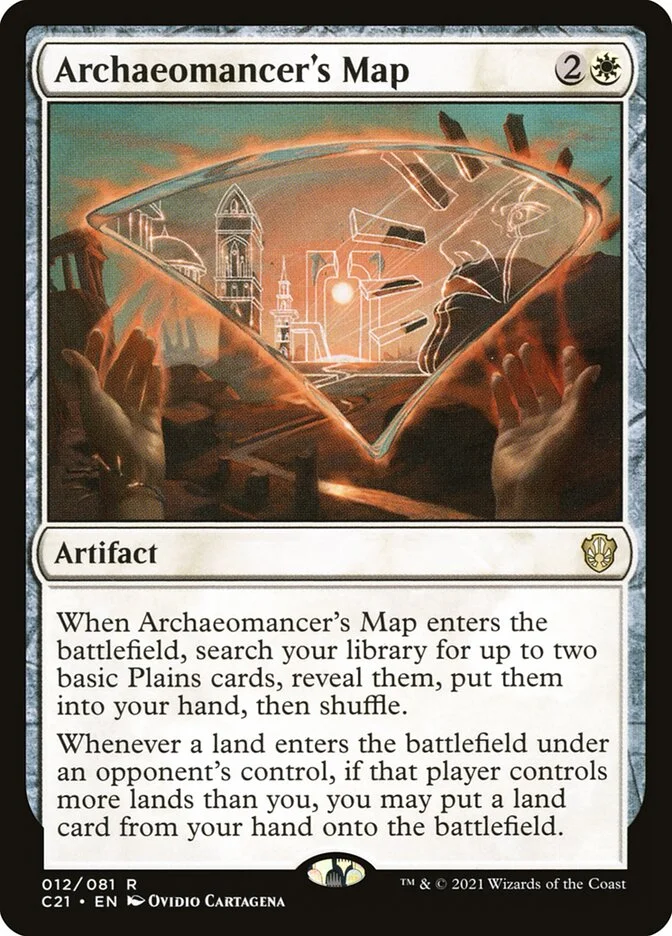 Archaeomancer's Map (Commander 2021) - Magic: The Gathering in TCG Land