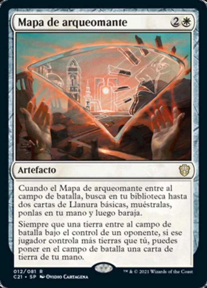 Mapa de arqueomante (Commander 2021) - Magic: The Gathering in TCG Land México