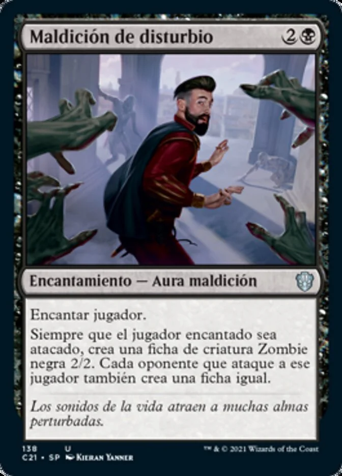 Maldición de disturbio (Commander 2021) - Magic: The Gathering in TCG Land