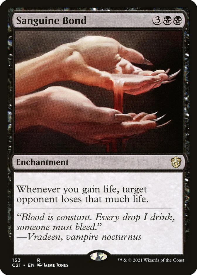 Sanguine Bond (Commander 2021) - Magic: The Gathering in TCG Land