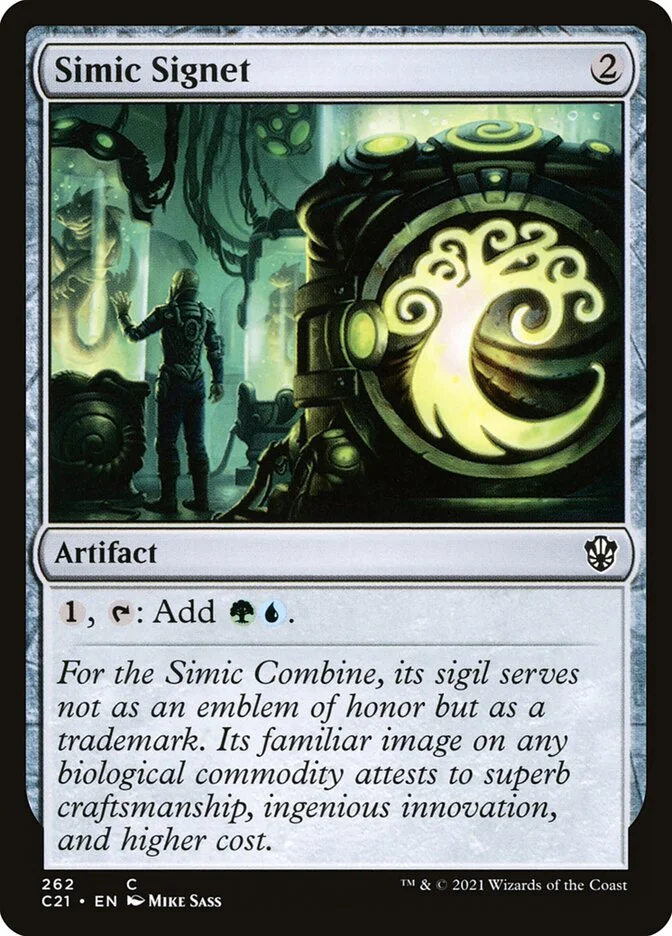 Simic Signet (Commander 2021) - Magic: The Gathering in TCG Land