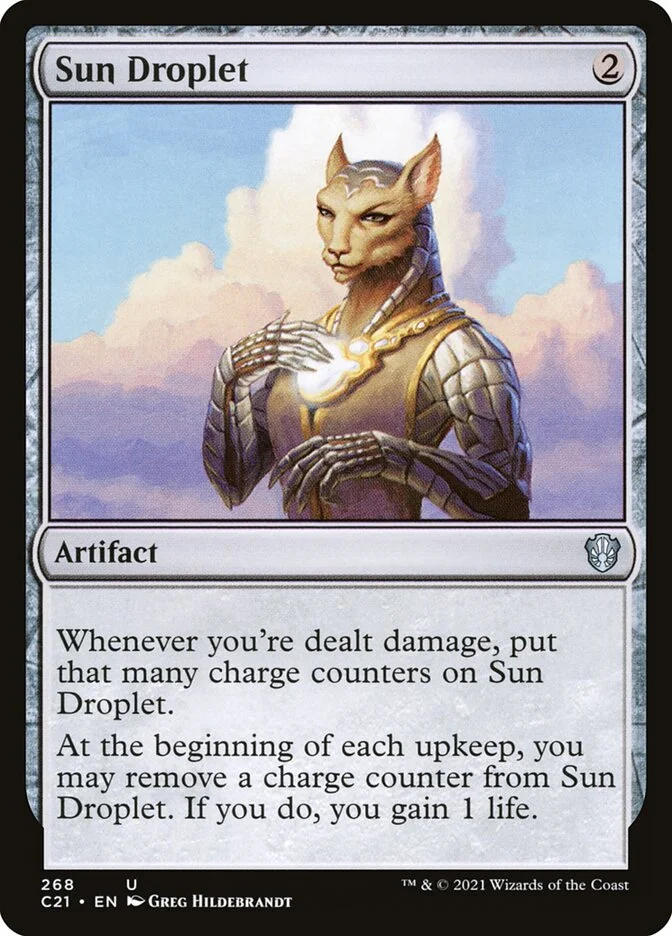 Sun Droplet (Commander 2021) - Magic: The Gathering in TCG Land