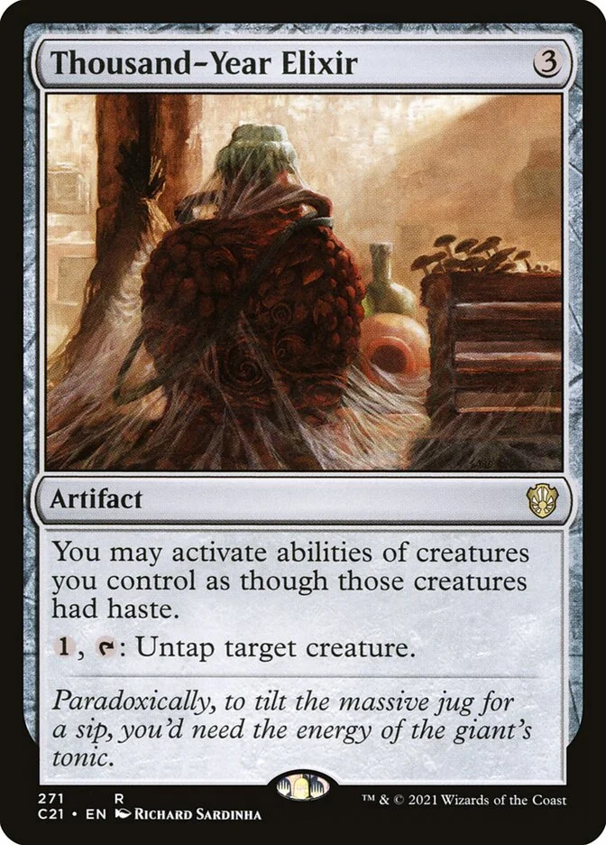 Thousand-Year Elixir (Commander 2021) - Magic: The Gathering in TCG Land