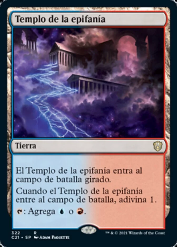Templo de la epifanía (Commander 2021) - Magic: The Gathering in TCG Land