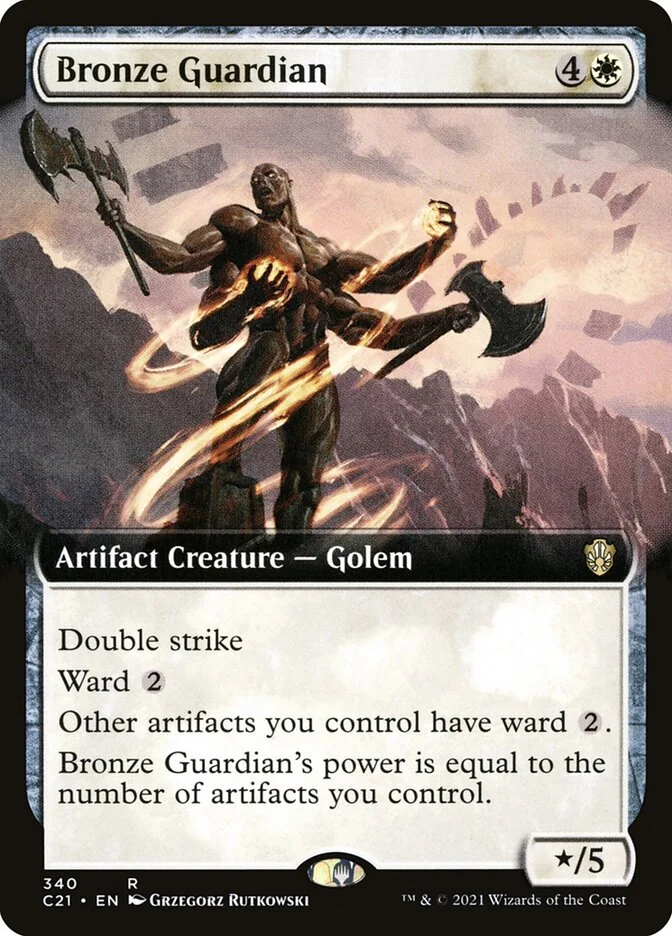 Bronze Guardian (Commander 2021) - Magic: The Gathering in TCG Land