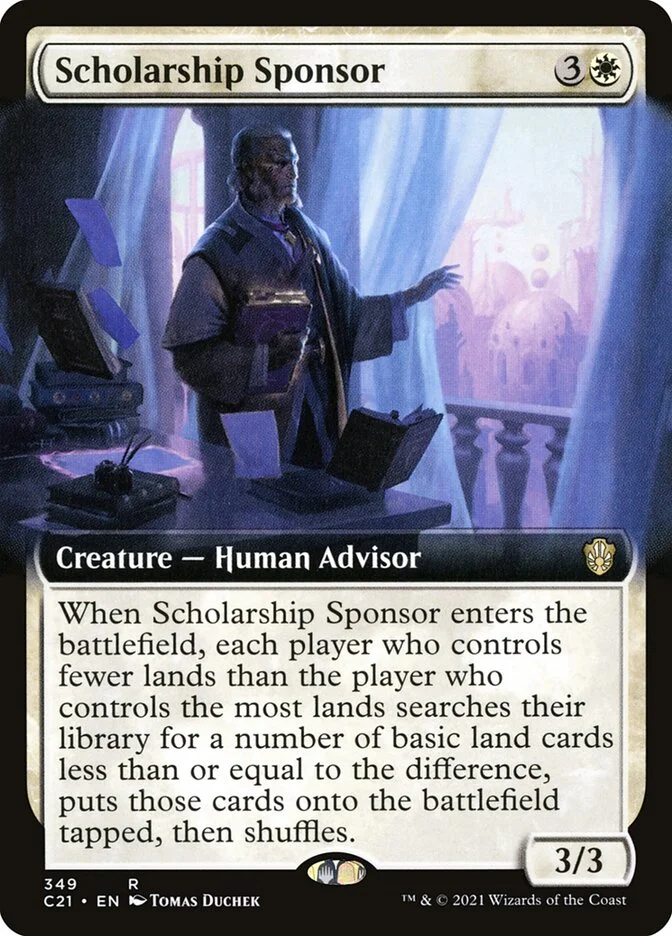 Scholarship Sponsor (Commander 2021) - Magic: The Gathering in TCG Land