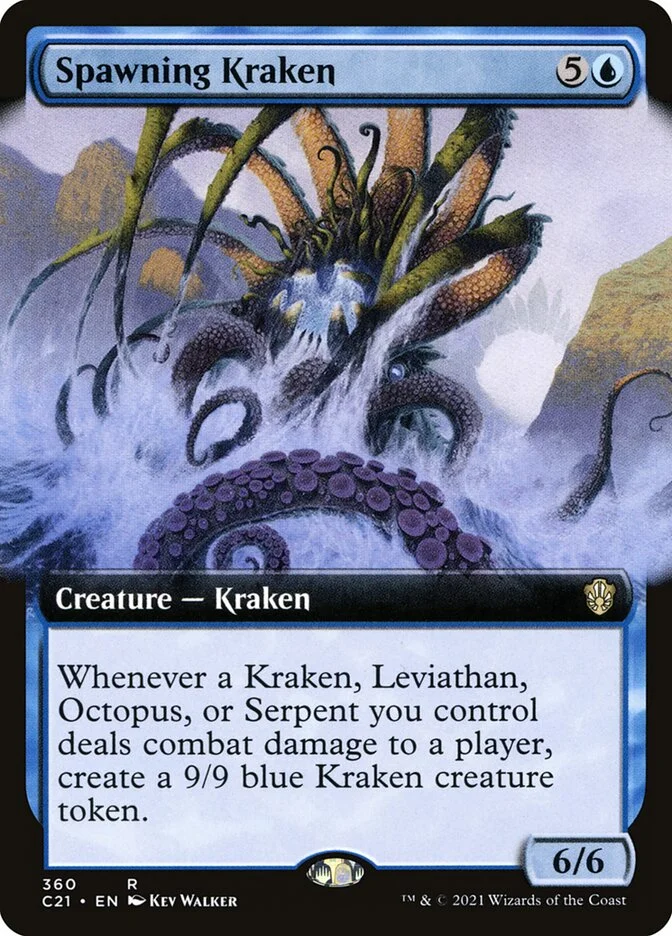 Spawning Kraken (Commander 2021) - Magic: The Gathering in TCG Land