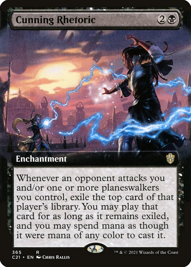 Cunning Rhetoric (Commander 2021) - Magic: The Gathering in TCG Land