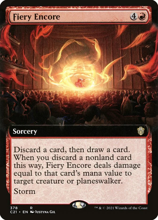 Fiery Encore (Commander 2021) - Magic: The Gathering in TCG Land